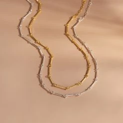 Demi Fine Bar Chain Choker