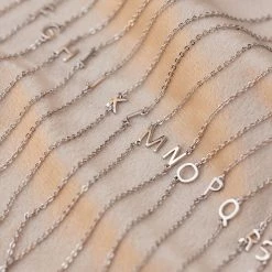 Pura Vida Bracelets Alphabet Choker