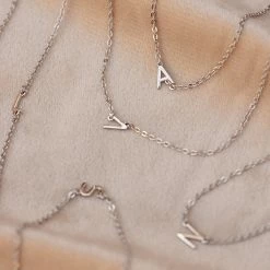 Pura Vida Bracelets Alphabet Choker