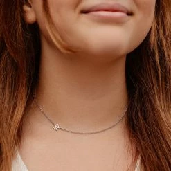 Pura Vida Bracelets Alphabet Choker