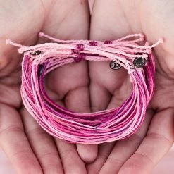 Pura Vida Bracelets Men's Stop And Smell The Roses Friendship Pack