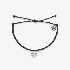 Pura Vida Bracelets Paw Print Charm Bracelet