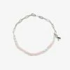 Charity Boarding 4 Breast Cancer Half N Half Bracelet