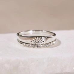 Demi Fine Best Sellers Sunny Days Ring Stack