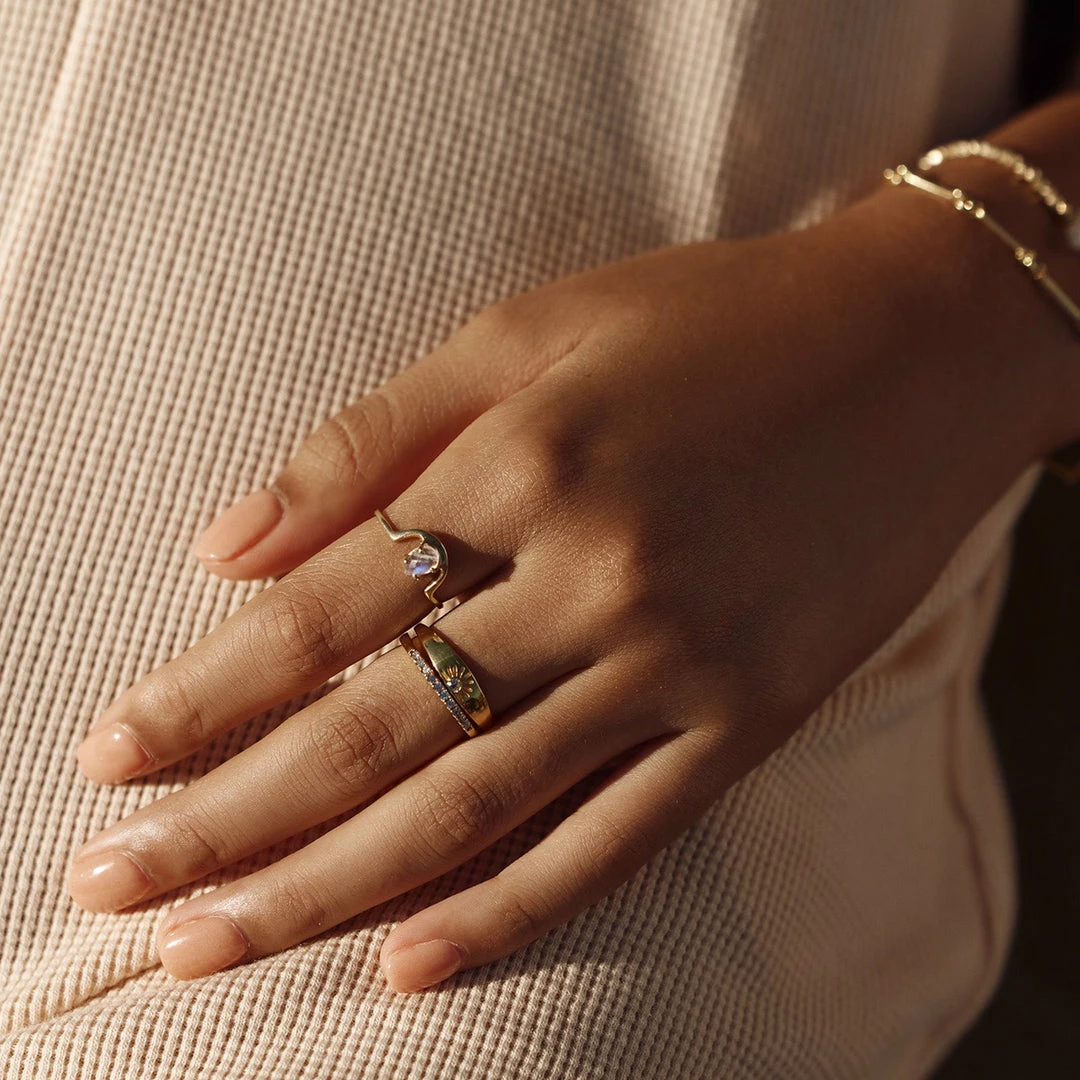 New π€© Demi Fine Arc Ring π 6 Demi Fine Arc Ring