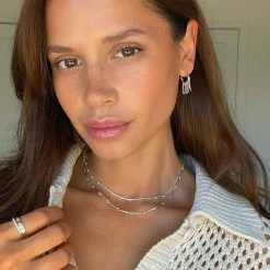 Demi Fine Fringe Huggies