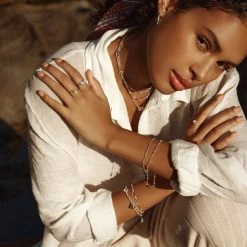 Demi Fine Chain Bracelet Set