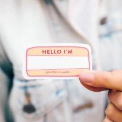 Pura Vida Bracelets Best Sellers My Name Is Sticker