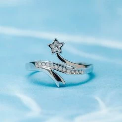 Disney Cinderella Dreamy Opal Star Ring Disney Collection