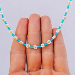 Pura Vida Bracelets Best Sellers Daisy Seed Bead Choker