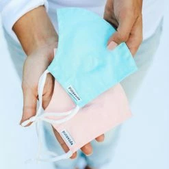 Pura Vida Bracelets Solid Seafoam Face Mask Best Sellers