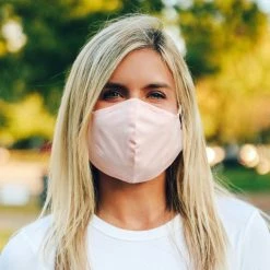 Pura Vida Bracelets Solid Blush Face Mask Best Sellers