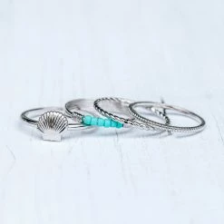 Deals π₯ Pura Vida Bracelets Shell Ring Stack Best Sellers π₯ 11 Pura Vida Bracelets Shell Ring Stack Best Sellers