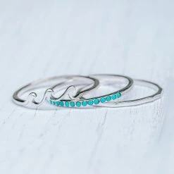Pura Vida Bracelets Wave Stack Set Best Sellers