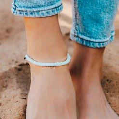 Pura Vida Bracelets Puka Shell Anklet Best Sellers