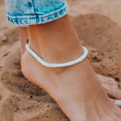 Pura Vida Bracelets Puka Shell Anklet Best Sellers
