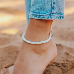 Pura Vida Bracelets Puka Shell Anklet Best Sellers