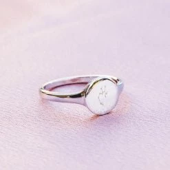 Buy 🎁 Pura Vida Bracelets Engravable Signet Ring Trending On TikTok ⭐ 21 Pura Vida Bracelets Engravable Signet Ring Trending On TikTok