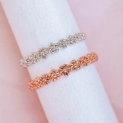 Spring 2020 Floral Stacking Ring Best Sellers