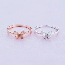 Spring 2021 Butterfly In Flight Ring Trending On TikTok