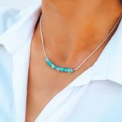 Spring 2021 Best Sellers Aquamarine Chip Choker