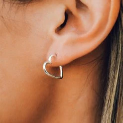 Spring 2021 Heart Hoop Earrings Best Sellers
