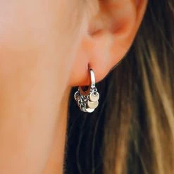 Spring 2021 Mini Coin Huggie Earrings