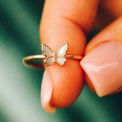 Spring 2021 Butterfly In Flight Ring Trending On TikTok