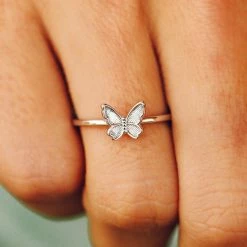 Spring 2021 Butterfly In Flight Ring Trending On TikTok