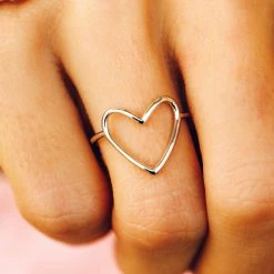 Spring 2021 Best Sellers Statement Heart Ring