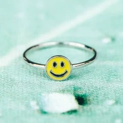 Hot Sale π₯ Spring 2021 Trending On TikTok Happy Face Ring π 9 Spring 2021 Trending On TikTok Happy Face Ring