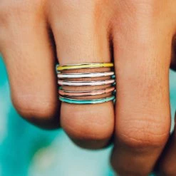 Spring 2021 Trending On TikTok Spring Fling Ring Stack
