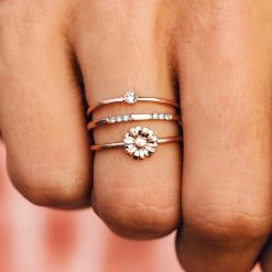 Spring 2021 Daisy Pickin' Ring Stack Best Sellers