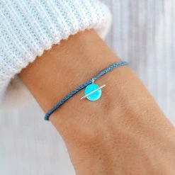 Pura Vida Bracelets Opal Saturn Charm Best Sellers