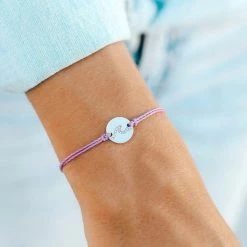 Pura Vida Bracelets Best Sellers Pave Wave Coin Charm