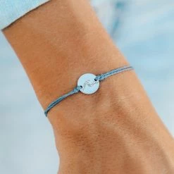 Pura Vida Bracelets Best Sellers Pave Wave Coin Charm
