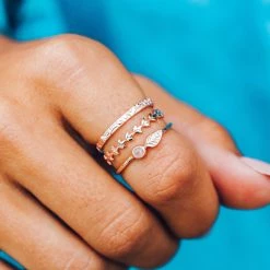Spring 2020 Best Sellers Meadow Ring Stack