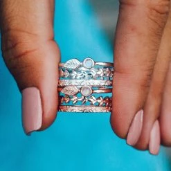 Spring 2020 Best Sellers Meadow Ring Stack