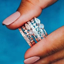 Spring 2020 Best Sellers Meadow Ring Stack