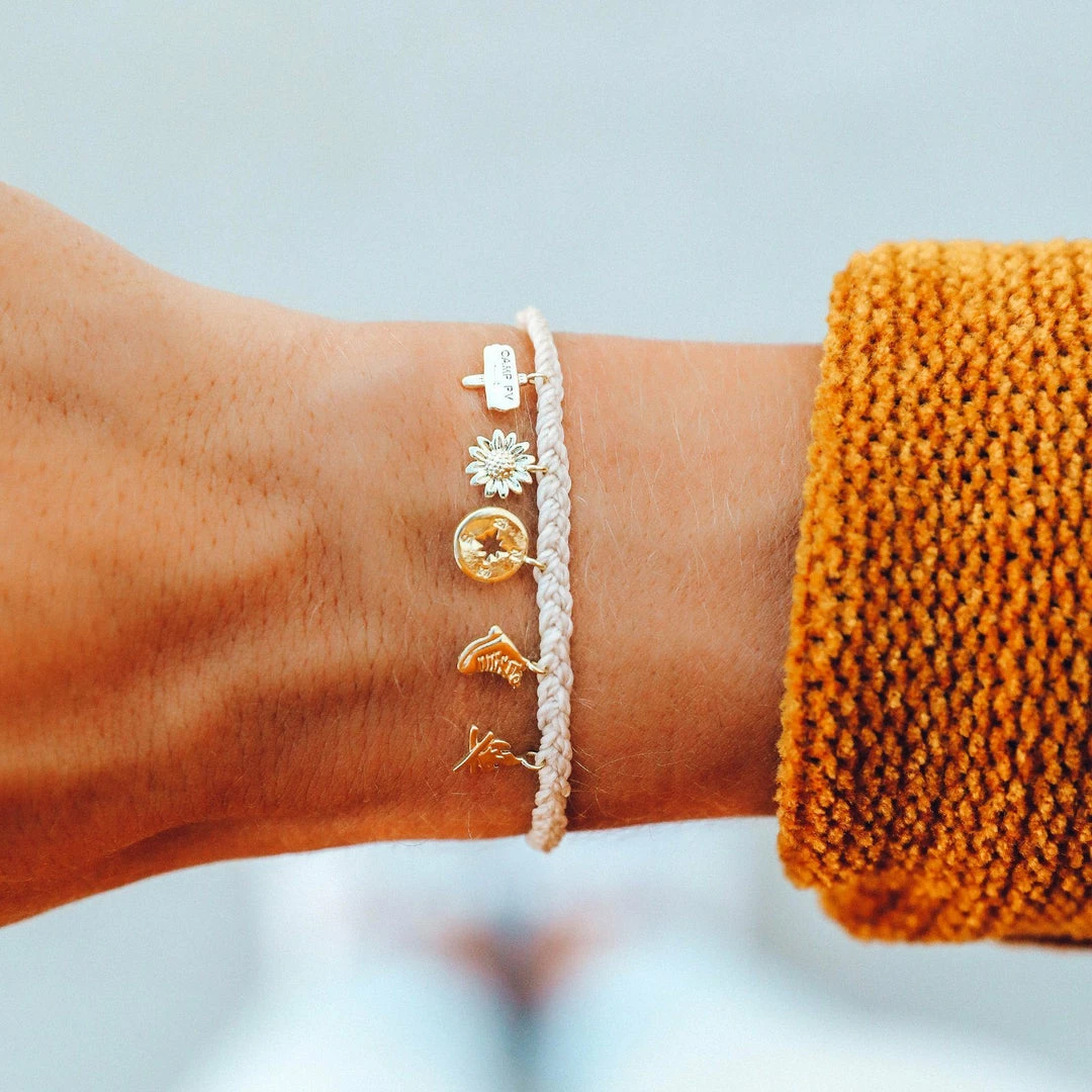 Best deal ⭐ Pura Vida Bracelets Happy Camper Charm Jewelry ❤️ 6 Pura Vida Bracelets Happy Camper Charm Jewelry