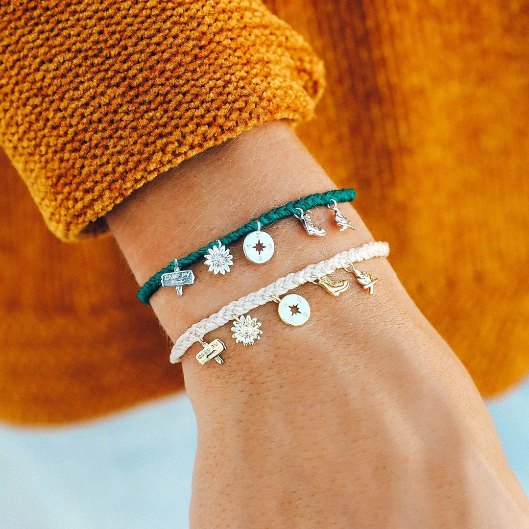 Best deal ⭐ Pura Vida Bracelets Happy Camper Charm Jewelry ❤️ 5 Pura Vida Bracelets Happy Camper Charm Jewelry