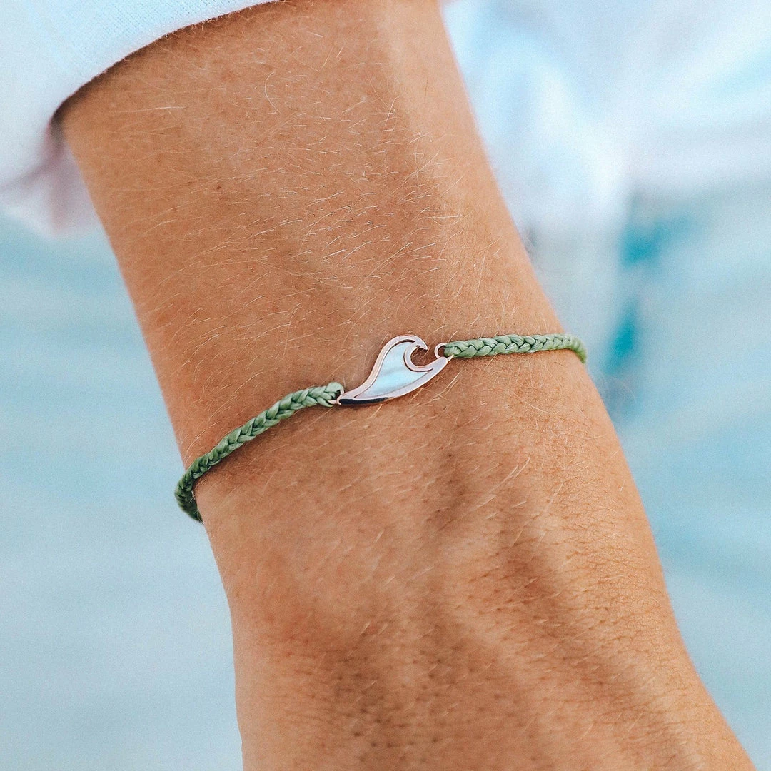 Wholesale π Pura Vida Bracelets π© Mother Of Pearl Wave Charm π 6 Pura Vida Bracelets Mother Of Pearl Wave Charm