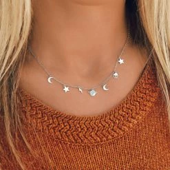 Pura Vida Bracelets Best Sellers Celestial Charms Choker