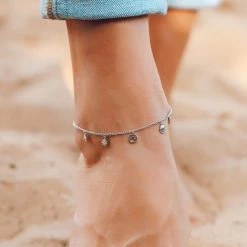 Pura Vida Bracelets Maui Charms Anklet