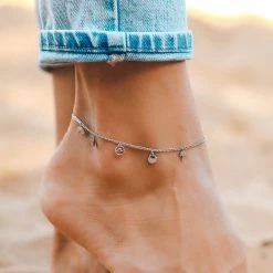 Pura Vida Bracelets Maui Charms Anklet