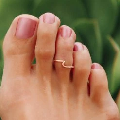 Pura Vida Bracelets Wave Toe Ring Best Sellers