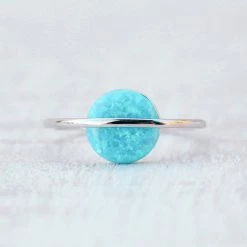 Pura Vida Bracelets Trending On TikTok Opal Saturn Ring