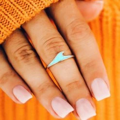 Pura Vida Bracelets Wave Stacking Ring Best Sellers