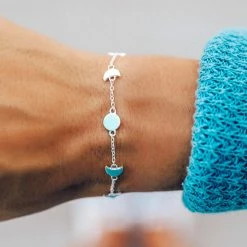 Pura Vida Bracelets Moon Phases Chain Bracelet
