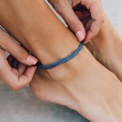 Pura Vida Bracelets Solid Original Anklet Trending On TikTok